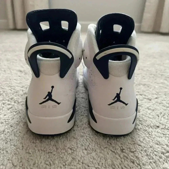 AIR JORDAN 6 RETRO MIDNIGHT NAVY SZ12 DS 100% AUTHENTIC main image 9